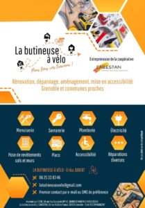 Flyer La butineuse à vélo - Cabestan