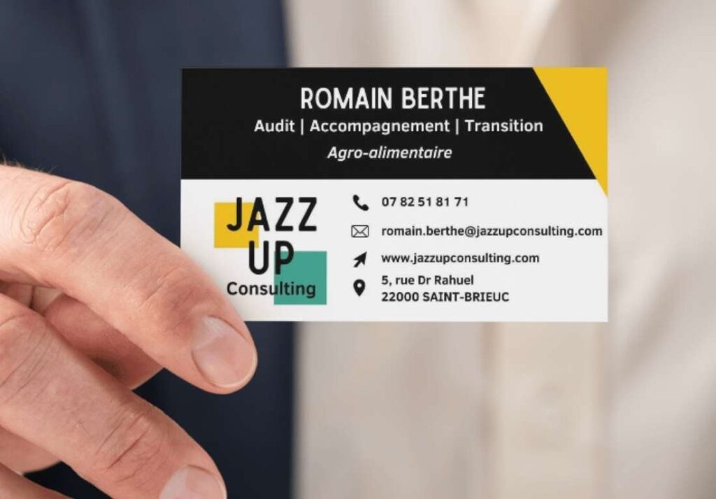 Carte de visite consultant