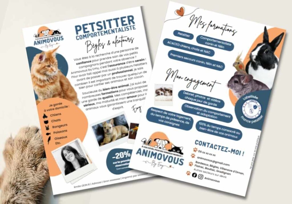Flyer petsitter