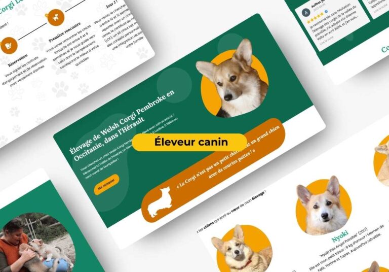 site web éleveur canin