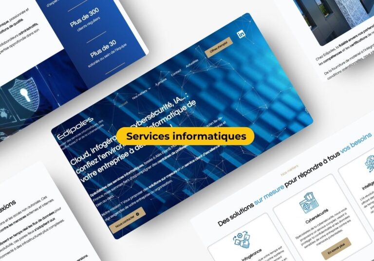site web services informatiques